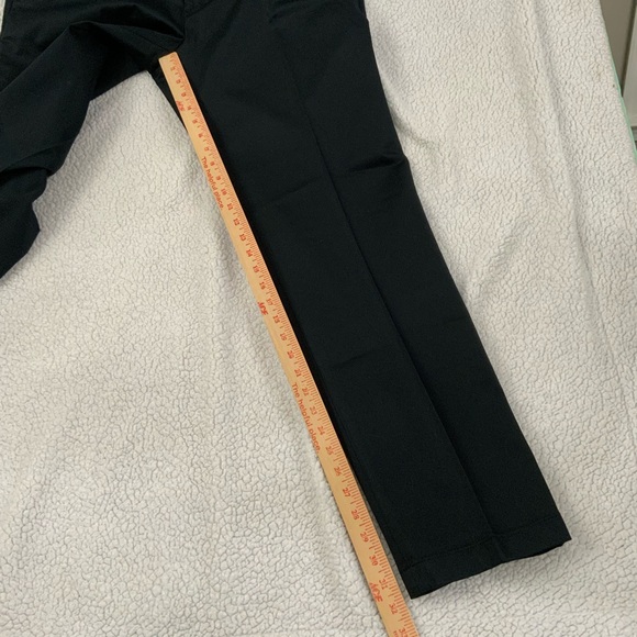 Jos. A. Bank Traveler’s Collection Pants 38x32 Navy Blue 100% Cotton Flat Front - Picture 10 of 16